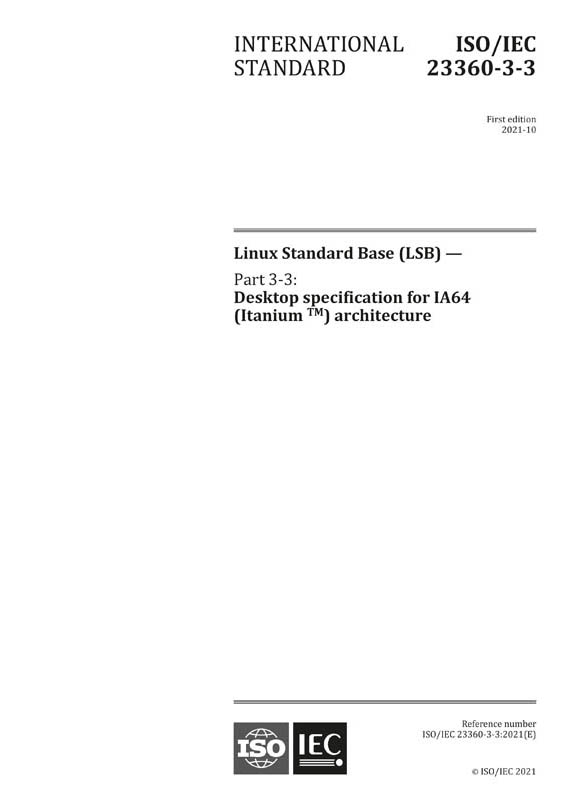 Cover ISO/IEC 23360-3-3:2021